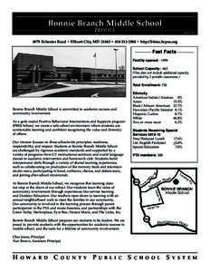 Bonnie Branch Middle School Profile[removed]