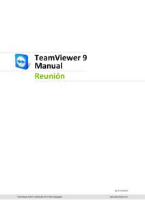 TeamViewer 9 Manual – Reunión