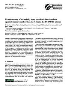 Atmos. Meas. Tech., 4, 1383–1395, 2011 www.atmos-meas-tech.netdoi:amt © Author(sCC Attribution 3.0 License.  Atmospheric