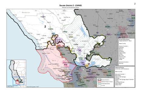 2  Senate District 2 - EVANS Deferred and Accelerated Places  Mendocino