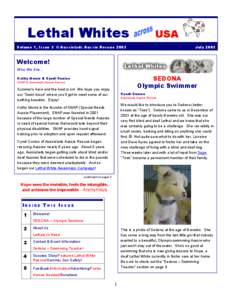 Lethal Whites  USA Volume 1, Issue 3 © Aussielads Aussie Rescue 2003