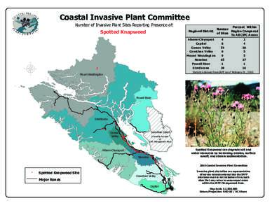 Nanaimo / Centaurea / Politics of Canada / Provinces and territories of Canada / Invasive plant species / British Columbia / Centaurea maculosa