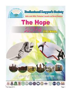 The Hope[removed]Page 1 PROFESSIONAL LAYYAN’S SOCIETY “Pakistan is proud of her youth, particularly the students who have always been in the