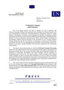 Foreign relations / Foreign relations of Brazil / Economy of Iran / Nuclear program of Iran / Science and technology in Iran / Brazil–European Union relations / EU–Ukraine Summit / Israel–European Union relations / Iran / Third country relationships with the European Union / Politics