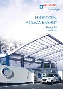 Hydrogen, a clean energy Press kit October 2014  contents