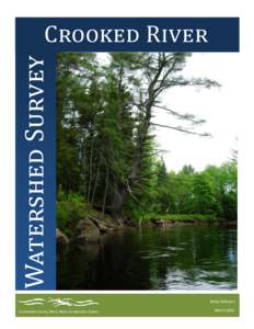 Watershed Survey  Crooked River Betty Williams Cumberland County Soil & Water Conservation District