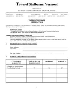 Architecture / Land use / Local government in the United States / Variance / Zoning in the United States / Site plan / Land lot / Submittals / Spot zoning / Zoning / Real estate / Real property law