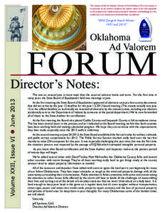 The mission of the Ad Valorem Division of the Oklahoma Tax Commission is to promote an ad valorem property tax system which is fair and equitable to all taxpayers by implementing standard valuation methodology, tax law c