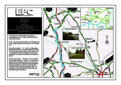 Hambleton / Roads in England / Transport in Tyne and Wear / Transport in Leeds / A64 road / A1 road / Thirsk / Easingwold / Roundabout / Counties of England / Geography of England / Transport in England