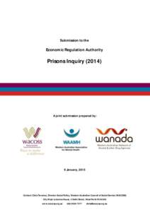 Submission to the  Economic Regulation Authority Prisons Inquiry (2014)