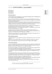 Interacties (IA)  1 IA 601–604  anti‐HCV‐middelen – geneesmiddelen 601: boceprevir