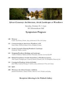 Microsoft Word - Sylvan Cemetery Symposium Program