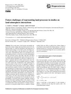 Biogeosciences, 9, 3587–3599, 2012 www.biogeosciences.netdoi:bg © Author(sCC Attribution 3.0 License.  Biogeosciences