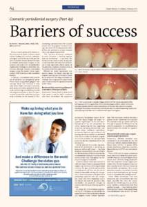 A4  CLINICAL Dental Tribune U.S. Edition | February 2015