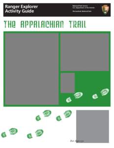 Ranger Explorer Activity Guide National Park Service U.S. Department of the Interior Shenandoah National Park