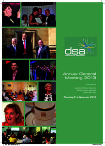 DSA[removed]AGM Booklet.indd