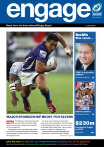 engage News from the International Rugby Board