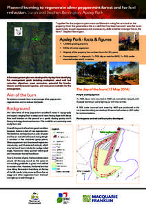 Wildfires / Ecological succession / Fire