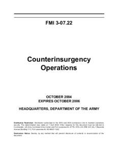 Insurgency / War in Vietnam / Psychological Operations / United States special operations forces / Foreign internal defense / David Kilcullen / Military science / War / Counter-insurgency