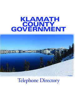 KLAMATH COUNTY GOVERNMENT © Terry Henderson
