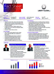 Fact Sheet Fourth QuarterFinancials