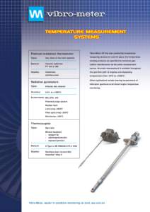 Thermometers / Physics / Electromagnetic radiation / Measurement / Measuring instruments / Sensors / Engines / Infrared imaging / Pyrometer / Thermocouple / Resistance thermometer / Gas turbine