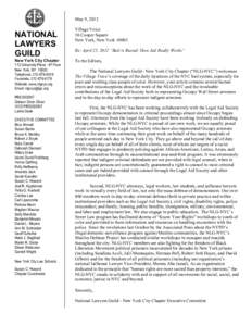 Law / Jailhouse lawyer / Legal Aid Society / Bar association / Legal aid / Sarah Kunstler / Politics of the United States / McCarthyism / National Lawyers Guild / Progressivism in the United States