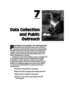 7 Data Collection and Public Outreach  VOICES FOR ANIMALS, CHARLOTTESVILLE, VA