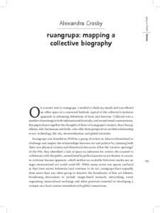 ruangrupa: maping a colective biography gang re:Publik Stories  Alexandra Crosby