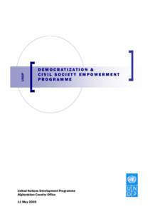 Microsoft Word - Fact Sheet Democratisation n Civil Society Empowerment Programme.doc