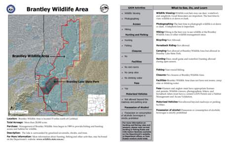 Geography of the United States / Hunting / Brantley Lake / New Mexico