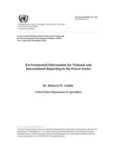 Sustainability / Environmental social science / Conservation / Sustainable agriculture / Sustainable forest management / United Nations Forum on Forests / Environmental indicator / Sustainable development / Forest Day / Environment / Forestry / Earth