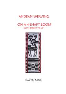 Andean Braids on a 4-shft loom - book 1.pmd