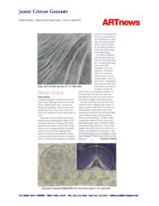 Pollack, Barbara, “Simon Evans. James Cohan,” Artnews, April 2014   