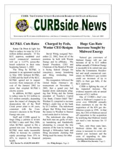 CURB:  THE CITIZENS’ UTILITY RATEPAYER BOARD OF THE STATE OF KANSAS
