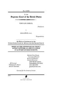 Nassau County /  New York / Abington School District v. Schempp / Lee v. Weisman / Amicus curiae / Establishment Clause / Supreme Court of the United States / Prayer / Salah / Separation of church and state / Law / Engel v. Vitale