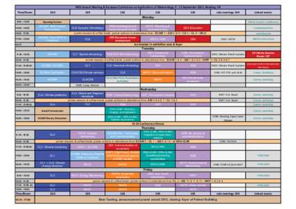 EMS&ECAM2013 Schedule