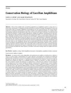 Review  Conservation Biology of Caecilian Amphibians