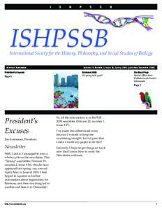 ISH Newsletter Issue #36 Spring 2008