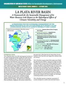 Global Environment Facility / International waters / Paraguay River / Río de la Plata / Drainage basin / Rio de la Plata Basin / La Plata / Uruguay River / Paraná River / Water / La Plata basin / Hydrology