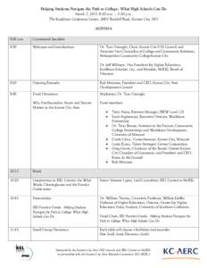 Microsoft Word - FINAL Agenda for KC-AERC Event FINAL.docx