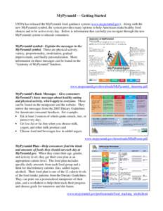 Microsoft Word - MyPyramid Getting Started final