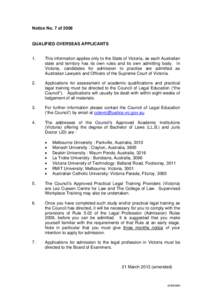 Microsoft Word - Notice 7 of 2008 _Qualified Overseas Applicants_.doc