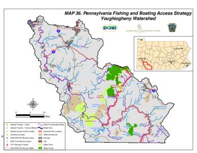 Allegheny Mountains / Indian Creek / Laurel Hill / Casselman River / Laurel Highlands / Connellsville /  Pennsylvania / Trout / Geography of Pennsylvania / Pennsylvania / Youghiogheny River