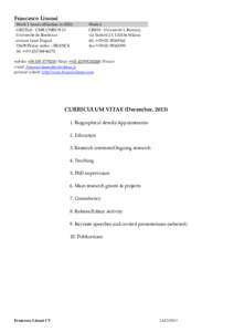 Microsoft Word - CV Lissoni UK.DOC