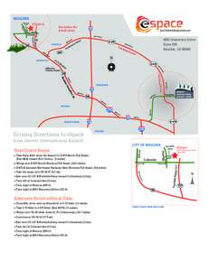 Colorado / Northwest Parkway / Denver / Boulder /  Colorado / Peña Boulevard / E-470 / Geography of Colorado / Denver metropolitan area / Colorado counties