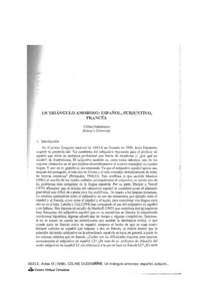 Un triángulo amoroso: español, subjuntivo, francés