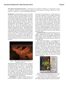 Concepts and Approaches for Mars Exploration[removed]pdf