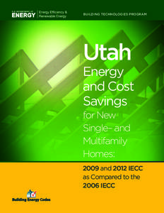 BUILDING TECHNOLOGIES PROGRAM  Utah Energy and Cost