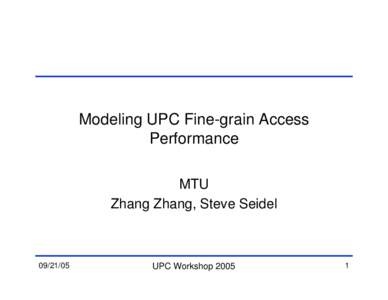 Microsoft PowerPoint - UPC-Perf-Model.ppt